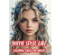 Hippie Style Girl Coloring Pages