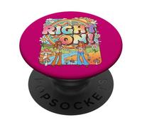 Hippies felici e alla moda PopSockets PopGrip Adesivo