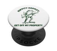 Hippity Hoppity Get Off My Property PopSockets PopGrip Adesivo