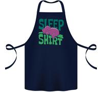Hippo Sonno Camicia Addormentato Pigiama Cotone Grembiule 100% Biologico