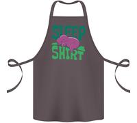 Hippo Sonno Camicia Addormentato Pigiama Cotone Grembiule 100% Biologico