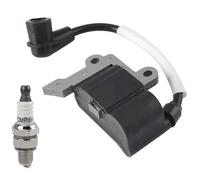 Hippotech 584403701 Bobina di accensione per motosega Redmax Zenoah Husqvarna T435 T439 con candela di accensione, modulo bobina di accensione sostituisce #UK-09616C-501 ZF629