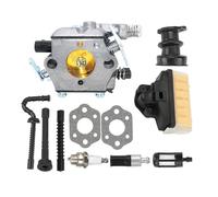 Hippotech C1Q-S11E Carburatore carburatore per Zama C1Q-S11G con linea filtro olio combustibile per STIHL 021 MS210 023 MS230 025 MS250 Motosega Sostituisce 1123-120-0603