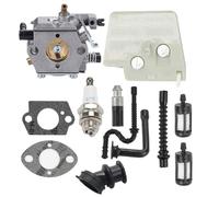 Hippotech Carburatore WT-194 con Filtro dell'Aria Sostituzione per Stihl 024 026 MS240 MS260 024AV 024S Sostituzione per Walbro WT-194-1 WT-22 Carburatore Motoseghe Sostituisce 11211200611