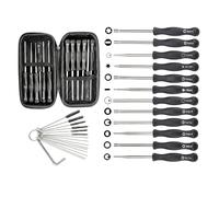 Hippotech Confezione da 12 strumenti di regolazione del carburatore e custodia per il trasporto per motore piccolo a 2 tempi per Poulan per Husqvarna per STIHL per motosega ECHO