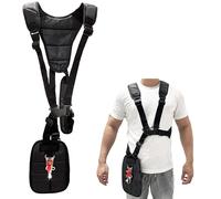 Hippotech - Imbracatura per spalla per tagliaerba, imbracatura in nylon per decespugliatore da giardino, adatta per kit decespugliatore tagliabordi