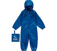 Hippychick Waterproof Packasuit, All in One Suit for Rain and Outdoor Activities, 100% Waterproof, Washable Toddler Onesie, Lightweight and Breathable - Nebulas Blue