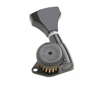 Hipshot Black Grip-Lock 21mm Open Gear Chitarra Tuning Machines Tuner Treble