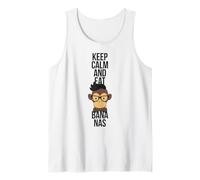 Hipster Monkey - Mantieni la Calma e Mangia Banana-Love Canotta