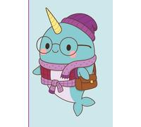 Hipster Narwhal Notebook - Cool Ocean Vibes for School & Fun (6x9, Lined Pages): Great gift for kids, teens, and adults. Perfect for note taking and journaling