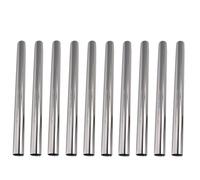 Hipzeepo 10 Pezzi di Ad Alta qualità Rettangolari D'Effetto Specchio Autoadesivi per Decorare la Parete della Stanza, 50x50 Cm, Foglio D'Effetto Specchio