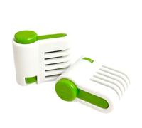 Hipzeepo 2 Pezzi/Set Affettatrice per Torta, Divisore per Pane, Aiuto per Stratificazione, Coltello Seghettato, Divisore per di Pane Tostato, Strumento per La Cottura A