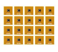 Hipzeepo 20pcs Tag RFID NFC, Etichette Elettroniche Flessibili ISO14443A 13.56MHz ISO14443A per Transazioni Sicure e Identificazione