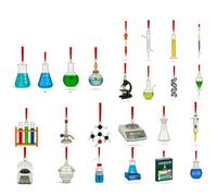 Hipzeepo 24 Days of Chemistry Science Advent Calendar, 24 Days of Experiments Christmas Surprise Gift Box, Chemistry Set