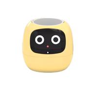 Hipzeepo AI Pet Flowerpot Planting Robot 7 Sensori Intelligenti Smart Planter Visualizzazione Tempo Temperatura Vasi da Fiori Giallo