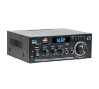 Hipzeepo Amplificatore Digitale HiFi per Casa e Auto AK45 2.0 Canali Bluetooth MP3 Audio Suono AMP Supporta 12V-220V Max 60Wx2