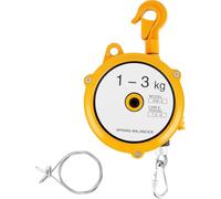 Hipzeepo Bilanciatore A Molla, Strumento Retrattile per 2-7lbs (1-3kg), Funzionalità di Supporto Attrezzature A Molla.