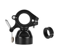 Hipzeepo Campanello per Bicicletta A con Suono Forte, Campanello di Avviso per Bicicletta da Strada, Accessori per Bici in Lega di Rame Ultraleggera, Nero.