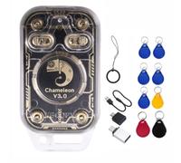 Hipzeepo Chameleon V3.0 Lettore Emulatore di Chip RFID Smart 125K 13.56M ID IC Card Tag Copiatore +4XUID/CUID NFC Lettore Scrittore