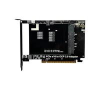 Hipzeepo Chassis Esterno PCIe X16 Scheda di Espansione PCIE 4.0 X16 A Gen-Z 4C+ /SFF-TA-1002 la Scheda Adattatore Supporta OCP NIC 3.0