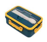 Hipzeepo Contenitore per Pranzo con Scomparti Bento Box per Adulti B, Riutilizzabile per Insalate e Snack