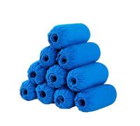 Hipzeepo Coperture per Scarpe Usa e Getta 200 Pezzi (100 Paia), Antiscivolo, Coperture per Scarpe In Tessuto Non Tessuto per Uso Domestico, Protezione per I Piedi Degli Ospiti.