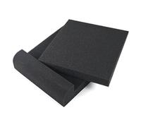 Hipzeepo Cuscinetti Isolanti in Schiuma per Altoparlanti Monitor da Studio per L'Isolamento Acustico, Una Maggiore Chiarezza Audio e Una Riduzione delle Vibrazioni