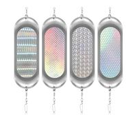 Hipzeepo da Pesca, Artificiale, Tavola da Immersione per la Pesca, Flasher per Salmoni, Tavola Pescante