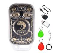 Hipzeepo Emulatore Lettore Chip Intelligente RFID Chameleon V3.0 + 2XUID 125K 13,56M ID IC Smart Card Tag Copiatore NFC Lettore Scrittore