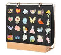 Hipzeepo Espositore per Spille, Espositore per Spille in Smalto per Oltre 180 Spille, per Conservare La Collezione di Spille