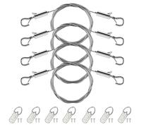 Hipzeepo Kit di Sospensione Pesante da 28 Pezzi con Filo Regolabile e A D per Specchi, Cornici, Opere D'Arte.