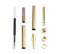 Hipzeepo Kit Penna Sottile 10 Pezzi con Twist Retill Twist Rout Penne Kit per il Tornio per le Forniture per un In Rame Fai -da -Te Insegnante di B