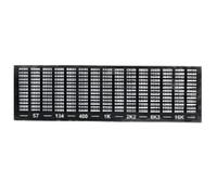 Hipzeepo Luce LED Attivata da Voce Analizzatore di Ritmo con Spettro Musicale Display Luminoso Indicatore di Livello Audio VU Meter Atmosfera per Auto