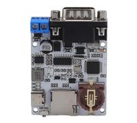 Hipzeepo Modulo di Memoria Piccola Interfaccia 232 Registratore Dati Seriale con Timestamp e 2 Indicatori LED Archiviazione File Txt Porta Tipo-C