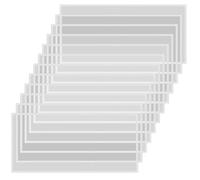 Hipzeepo Per Abrasive Window Blasting Cabinet 12 Pack Lens Cover-Film Sandblast per 23" X 11" per Glass Blasting Cabinet