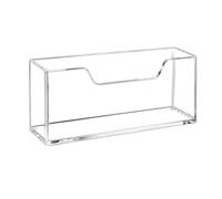 Hipzeepo Porta Tovaglioli in Acrilico, Porta Tovaglioli Verticale Impermeabile Anti-Schizzi per Bagno, Porta Carta Assorbente per Tavolo, Cucina