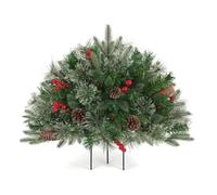 Hipzeepo Riempitore per Urna di Natale, Riempitore per Vaso da Esterno con Supporto A Treppiede per Riunioni di Famiglia, Decorazione per Giardino e FESTIVITÀ.