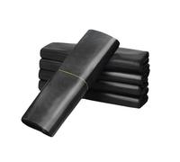 Hipzeepo Sacchetti per La Spazzatura in Plastica Nera di Grande capacità, 100 Pezzi - Sacchetti per La Spazzatura Durevoli e Riciclabili con Manici per Casa, Cucina, 32x52 cm