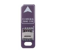 Hipzeepo Scheda Adattatore di Schede ESIM Lab Test Salad Saldatura Saldatura per Chip da 6 mm Converti Converti Scheda di Adattatore Esterno CPE Saldatura