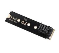 Hipzeepo Scheda Adattatrice di Espansione SSD M.2 NVME Mkey PCIeX4 A SFF8643 M.2 NVME Supporto 2230/42/60/80
