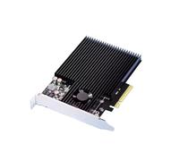 Hipzeepo Scheda di Espansione PCIe 3.1 X8 Quad M.2 NVMe SSD per Switch Adapter Scheda Adattatore PCIe 3.1 X8 A M.2 4/3.0 A NVMe