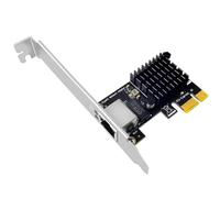 Hipzeepo Scheda di Rete Ethernet Gigabit PCIE PCI Express X1 A RJ45 Adattatore di Rete 10/100/1000Mbps Controllore di Rete Scheda LAN