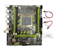 Hipzeepo Scheda Madre da Gioco M.2 NVME PCI-e X16 SATA3.0 X79G DDR3 LGA2011 con 4 Slot DDR3 RECC, Scheda Madre Desktop X79 per Sistemi Server.