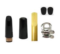 Hipzeepo Set di Bocchini per Clarinetto Bb Accessori per Strumenti Musicali Bocchino In Bakelite per Clarinetto Bocchino per Clarinetto
