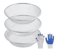 Hipzeepo Setaccio per Terreno per Giardinaggio, Setaccio per Rocce per Secchio da 5, Setaccio per Terriccio, Setaccio per Compost, Setaccio per Segatura, Vermicompost