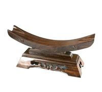 Hipzeepo Stand per la Casa in Legno Display per Supporto per Samurai Artigianale 25x8.5x13cm