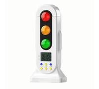 Hipzeepo Strumento di Gestione Timer Semaforo Timer Kids Educational Study Modes Double Modes Count Down Timer per la Scuola di Classe Bianca