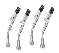 Hipzeepo Strumento di Riparazione per Saldatura di Terza Mano, 4 Pezzi, di Aiuto per La Saldatura, Braccio Flessibile Universale Magnetico, Assistente per Saldatura, Morsetto per PCB