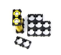 Hipzeepo Supporto Fisso Combinato per Batteria al Litio 21700, 100 Pezzi per Assemblaggio di Pacchi Batteria DIY.