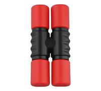 Hipzeepo Twist Shaker Double Row Portable Toy Portable Hand Percussion Rhythm Strumento per la Banda per I Batteristi In Studio Accompagnamento Red
